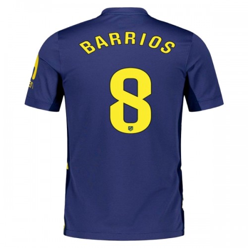 Atlético Madrid Barrios 8 Voetbalshirt Uit 2025-26 Atlético Madrid Barrios 8 Voetbalshirt Uit 2025-26